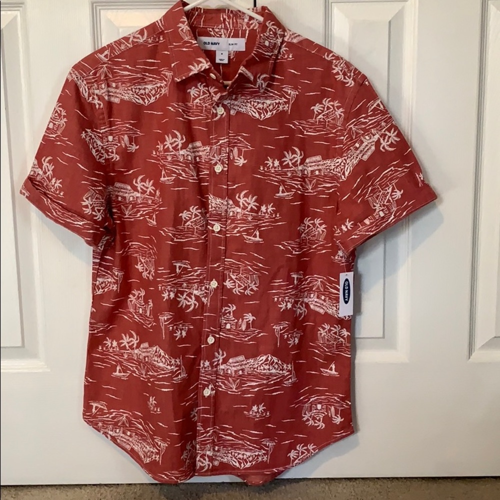 ISLAND SHIRT OLD NAVY